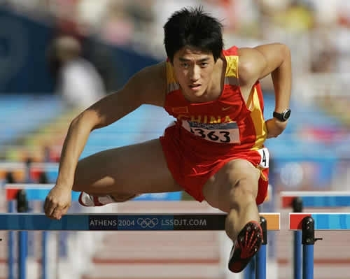 2006年7月11日--刘翔打破男子110米栏世界纪